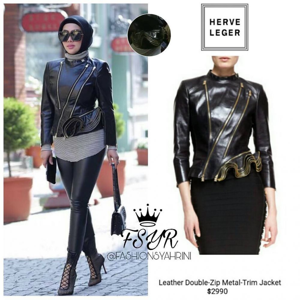 8 Jaket kulit milik Syahrini, tampak biasa tapi ada yang Rp 70 jutaan