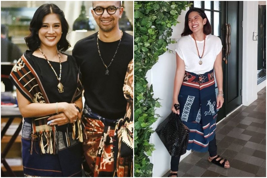 9 Artis ini cantik maksimal kenakan kain tenun khas Indonesia