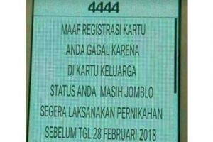 4 Meme gagal registrasi ulang kartu ini asli bikin ngakak parah