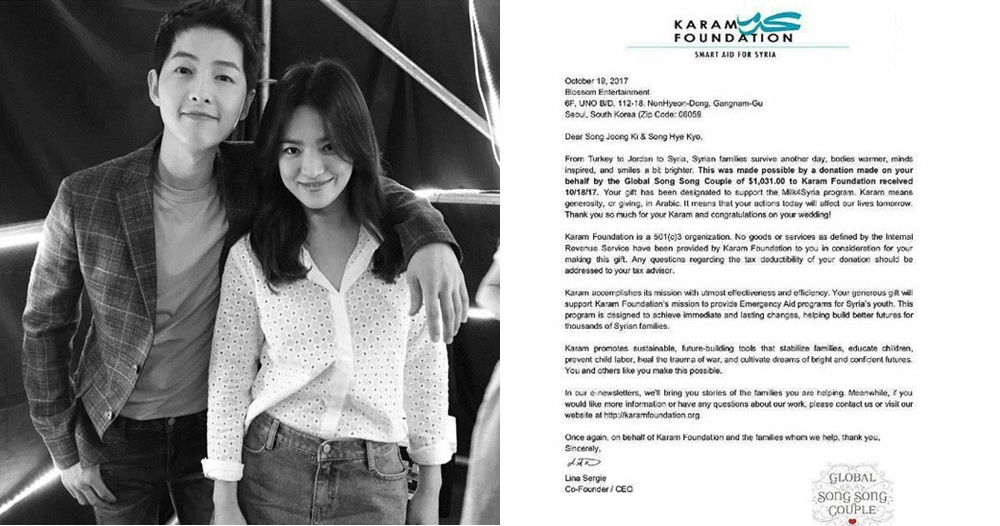 7 Fakta di balik pernikahan Song-Song Couple yang tak banyak diketahui