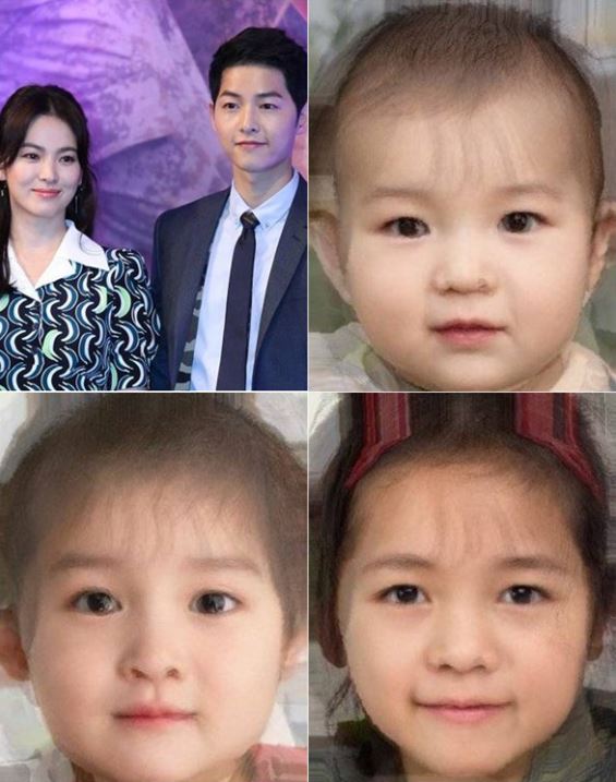 Ini prediksi 4 wajah bayi dari Song-Song Couple, hasilnya mengejutkan