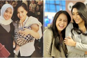 Momen akrab Nagita Slavina dengan 3 mantan Raffi Ahmad, adem banget