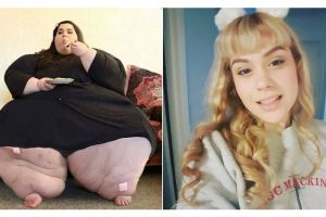 Cewek ini dulu berat badannya 300 kg, kini penampilannya seksi banget