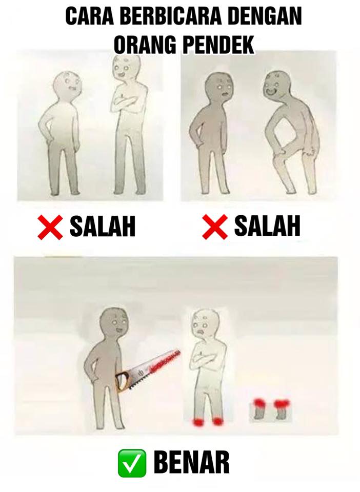 8 Ilustrasi kocak tunjukkan rempongnya saat ngobrol sama ...
