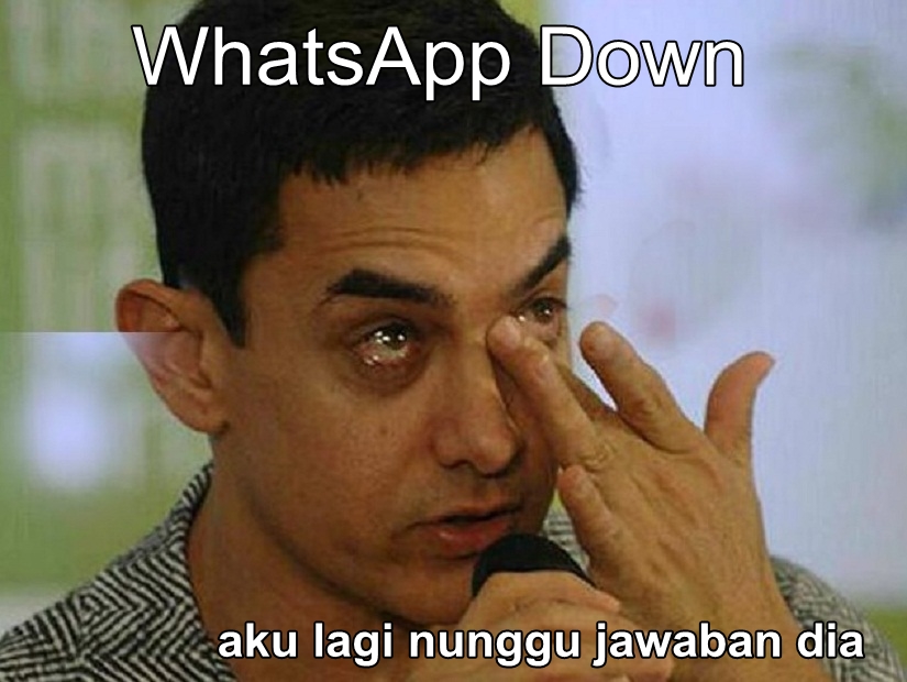 10 Meme 'gara-gara WhatsApp down' ini kocaknya bikin ngakak