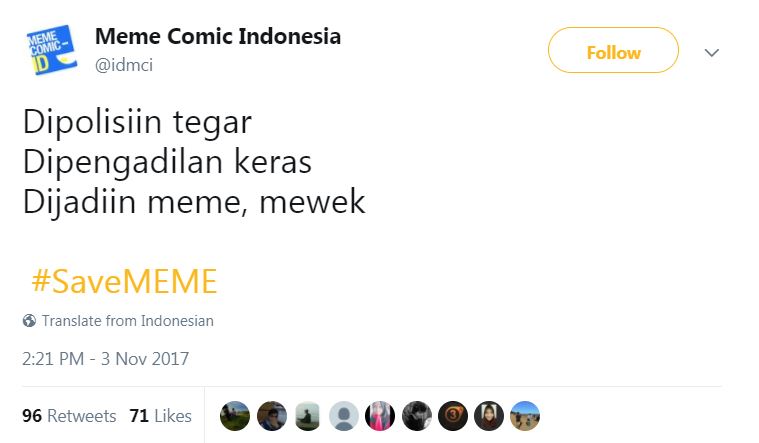 Setnov polisikan Dyann Kemala, nasib kreator meme kini di ujung tanduk