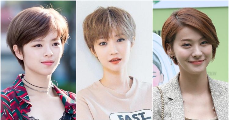 8 Artis Korea Ini Makin Cantik Dengan Rambut Pixie Cut Bisa