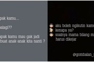 15 Meme percakapan gombal ini maut abis, bikin senyum berimajinasi