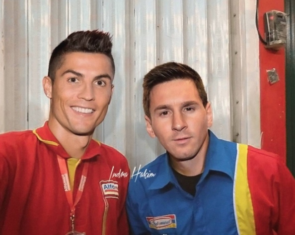 5 Editan wajah Ronaldo ngawurnya bikin tawamu pecah 