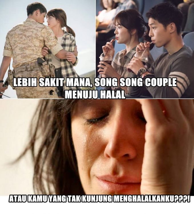 10 Meme Song Song Couple Nikah ini obati hatimu yang belum move on