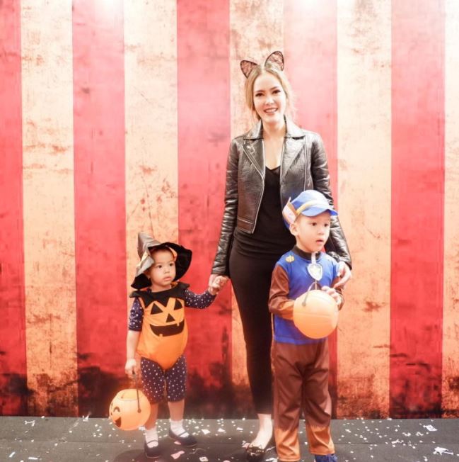 Begini gaya 7 anak seleb Tanah Air berkostum Halloween