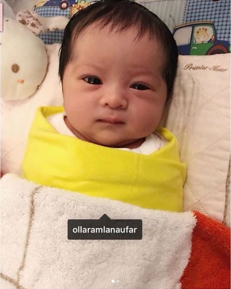 10 Foto imutnya anak Olla Ramlan, akhirnya diunggah ke media sosial
