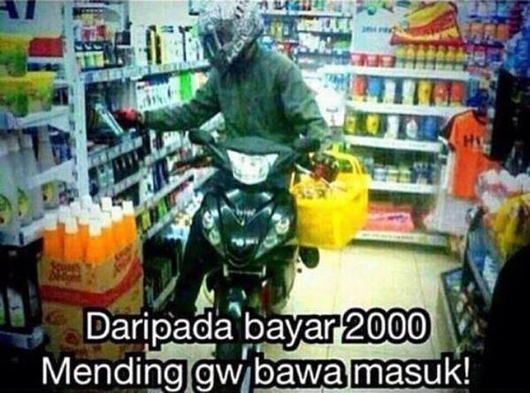 11 Meme 'logika minimarket' ini kocak sekaligus bikin bertanya-tanya