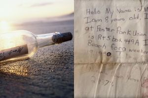 Setelah 29 tahun dibuang ke laut, surat botol ini kembali ke pemilik
