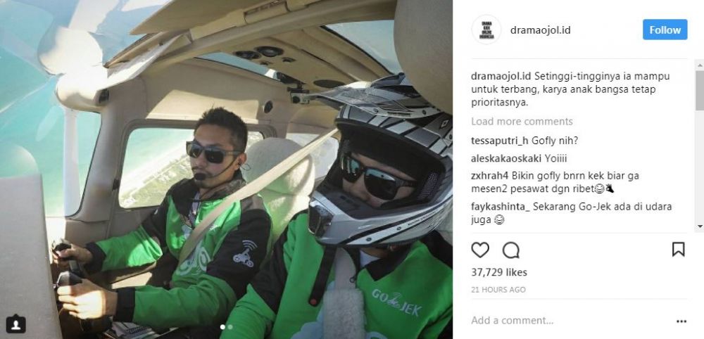 3 Kisah ojek online yang bikin heboh, beli tas mewah sampai naik heli 