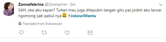 10 Cuitan warganet di pernikahan Kahiyang-Bobby ini bikin ketawa riang