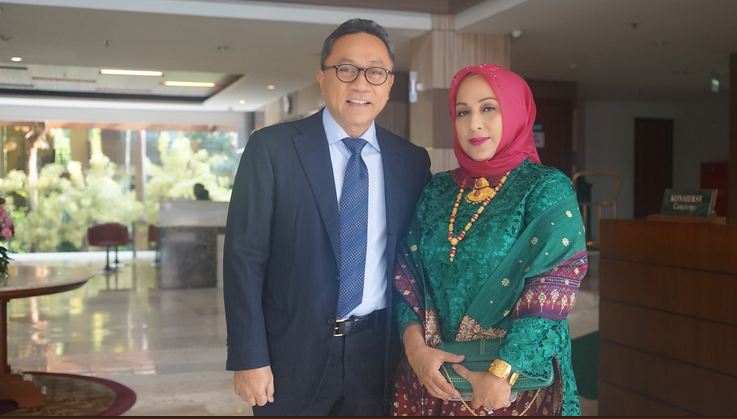 12 Gaya busana pejabat saat hadiri pernikahan putri Presiden Jokowi 