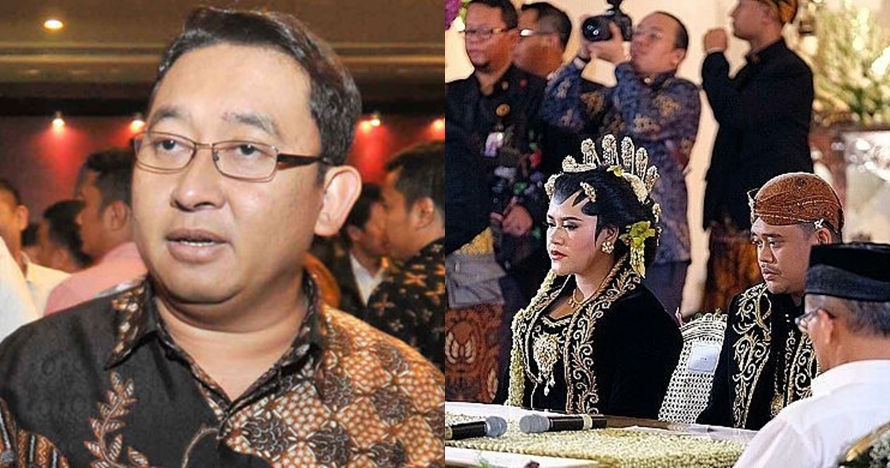 Tak datang, Fadli Zon tetap kirim karangan bunga buat Kahiyang-Bobby