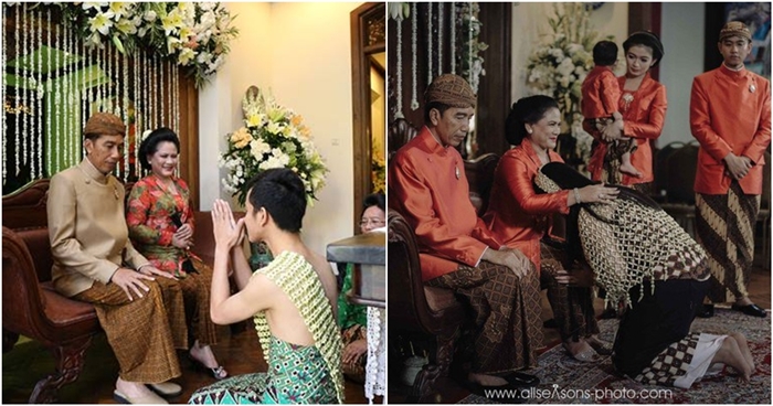 7 Foto beda pernikahan Kahiyang-Bobby & Gibran-Selvi, pakai adat Jawa