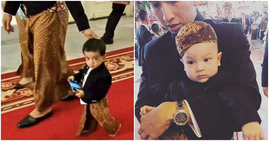 9 Gaya lucunya keponakan Kahiyang-Bobby di momen nikahan, bikin gemes