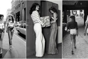 20 Gaya fashion cewek 1970-an, rok mini dan celana gemes di mana-mana