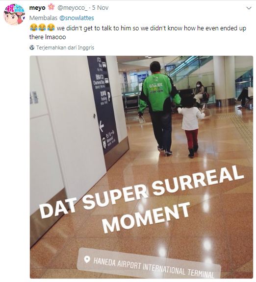 Heboh pria berjaket hijau diduga ojek online 'nyasar' ke Jepang