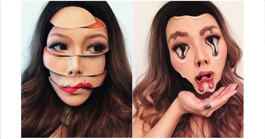 18 Makeup ini serem banget, malah bikin bergidik