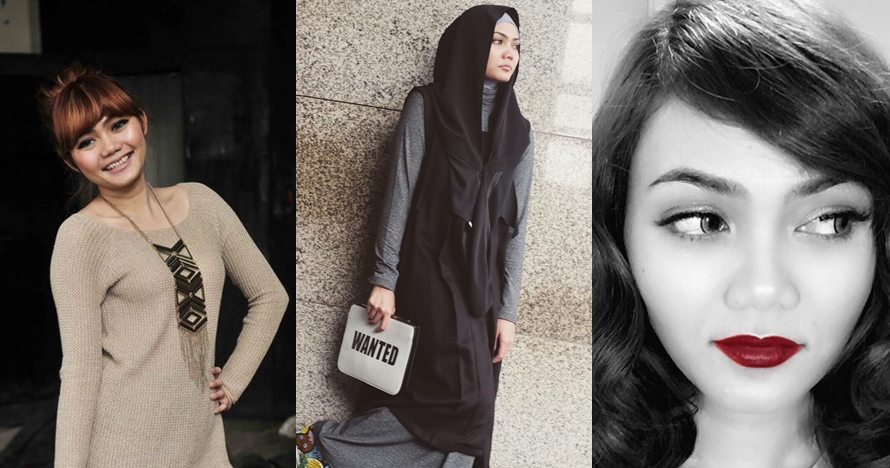 10 Transformasi Rina Nose dari sebelum, memakai hingga lepas hijab