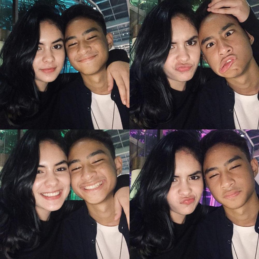 10 Momen mesra Stefhanie Zamora & anak Iis Dahlia, resmi jadian nih?