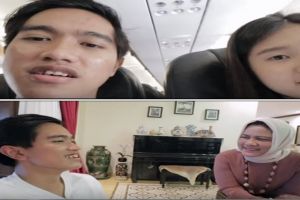Momen kemesraan Kaesang-Felicia di vlog, Ibu Iriana juga ikut nimbrung