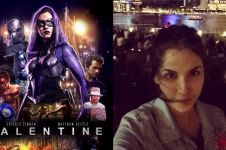 5 Gaya si cantik Estelle Linden di film superhero Indonesia Valentine