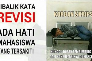 10 Meme perjuangan 'anak kuliah', ketika wisuda tak semudah itu kawan!