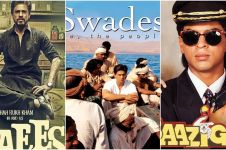 Tak melulu romantis, peran Shah Rukh Khan di 7 film ini keren parah