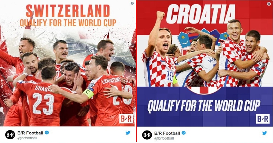 28 Negara sudah lolos ke Piala Dunia 2018, sisa empat lagi
