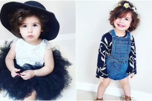 10 Gaya Ivy Saylor, balita lucu yang jago berpose bak fashion blogger