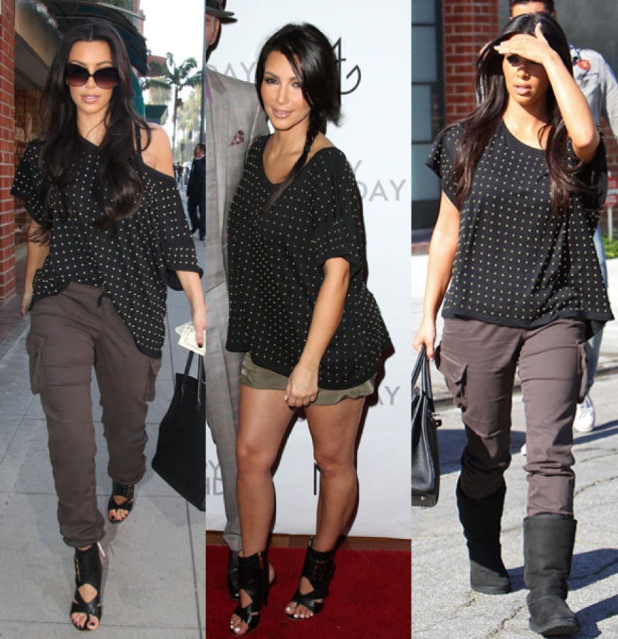 10 Seleb ini tetap cuek saat ketahuan pakai baju lama, hemat ya?