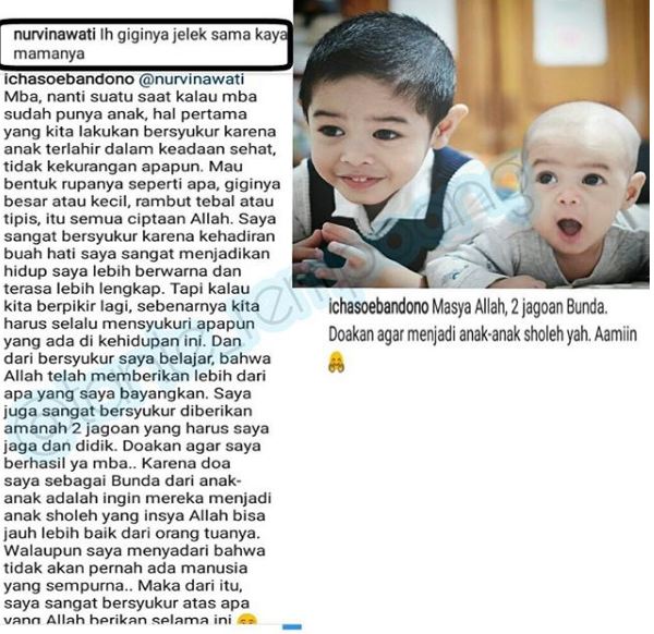 5 Seleb ini tanggapi komentar yang menghina anaknya tanpa emosi, salut