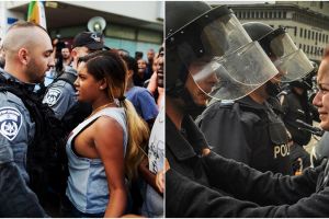 12 Aksi berani perempuan saat unjuk rasa, tak terlihat sosok lemah