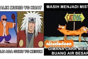 10 Meme 'kartun era 90-an' ini kocaknya bikin senyum-senyum sendiri