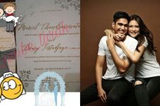 Beredar foto undangan pernikahan Marcel Chandrawinata dan Deasy