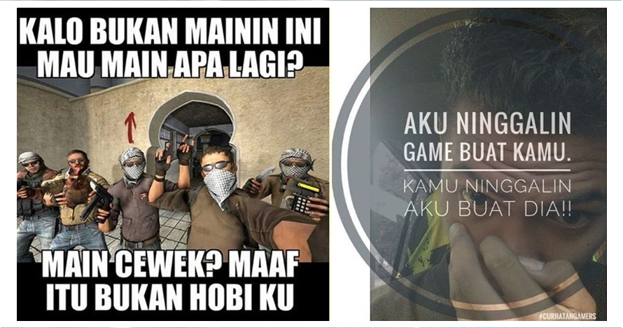10 Curhatan lucu gamers, ada yang rela diputusin pacar juga lho