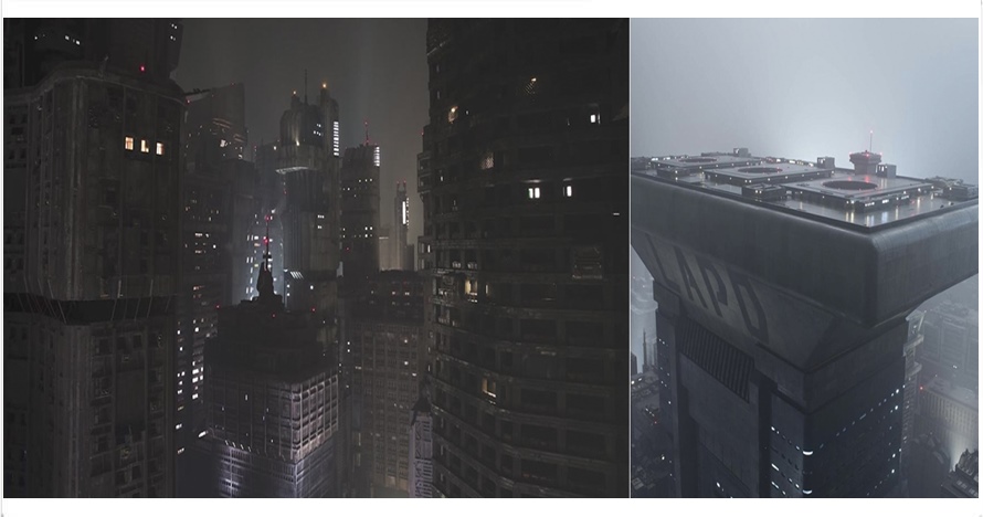10 Foto ungkap rahasia di balik bangunan keren film Blade Runner 2049
