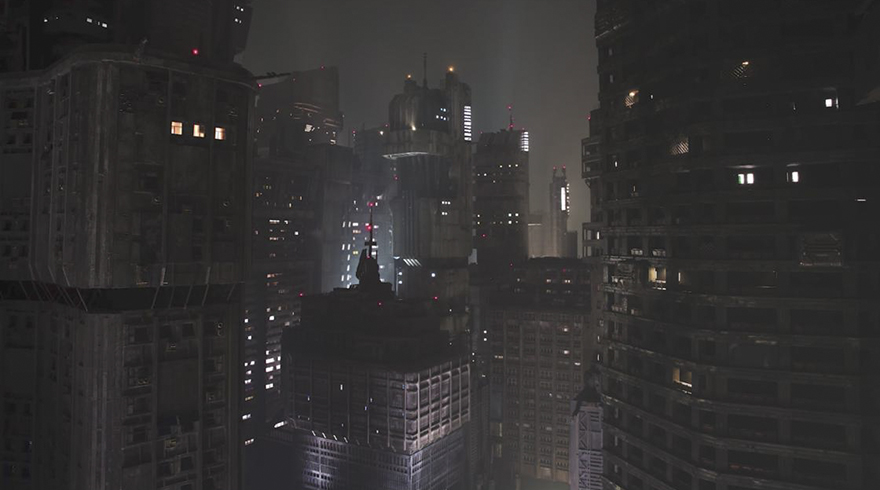 10 Foto ungkap rahasia di balik bangunan keren film Blade Runner 2049