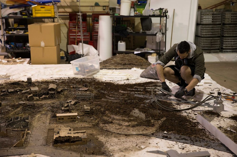 10 Foto ungkap rahasia di balik bangunan keren film Blade Runner 2049