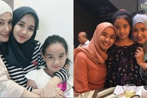 5 Momen kedekatan Laudya Bella & mantan istri Engku Emran, bikin adem