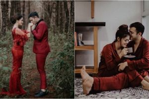 10 Potret prewedding Rifky Balweel & Biby Alraen, romantis banget