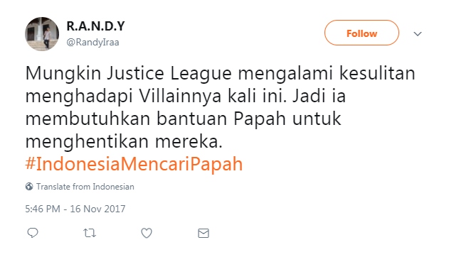 Selain kocak, 12 cuitan 'Indonesia mencari papah' ini mak jleb banget