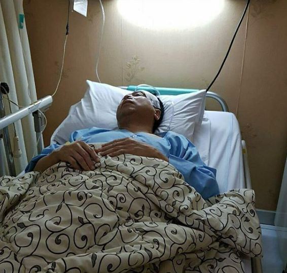 Dikabarkan terluka parah, ini foto Setnov yang beredar di medsos