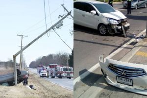 10 Kondisi miris mobil setelah tabrak tiang listrik, ngeri banget
