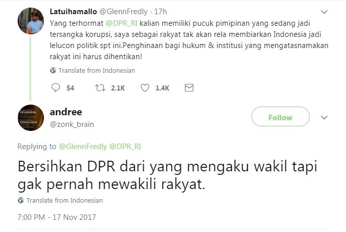 Soal kasus Setnov, Glenn Fredly tak rela negara jadi dagelan politik
